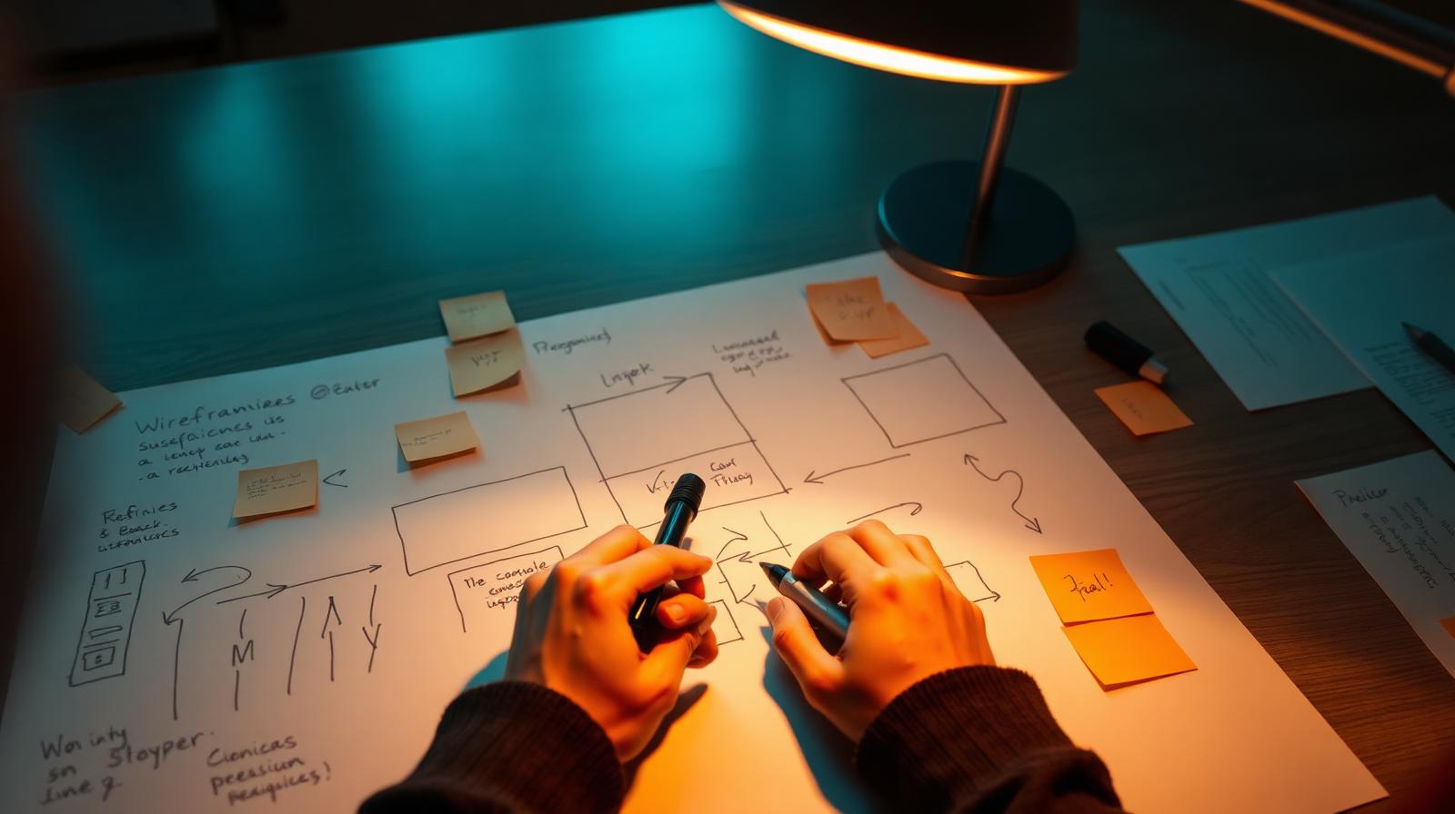 Sesja discovery - projektowanie agenta na papierze.